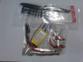 Combo motor, esc, spinner e hélice